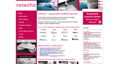 Desktop Screenshot of cetecho.cz